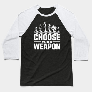 Chess Baseball T-Shirt