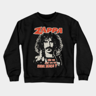 Frank-kiss-Zappa-locve Crewneck Sweatshirt
