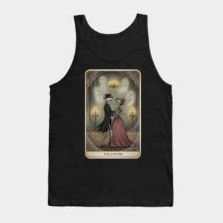 Funny Halloween Tarot Card (2) Tank Top