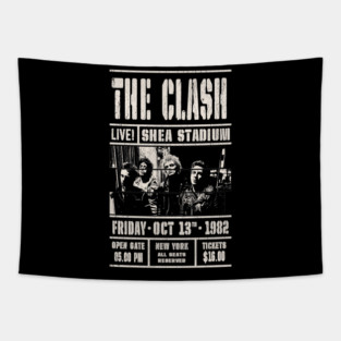 The Clash // Vintage Tapestry
