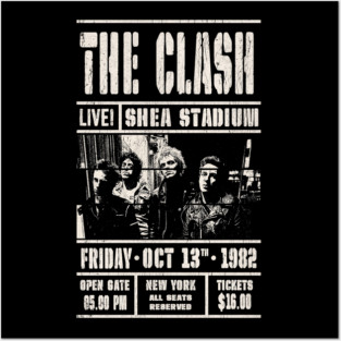 The Clash // Vintage Posters and Art