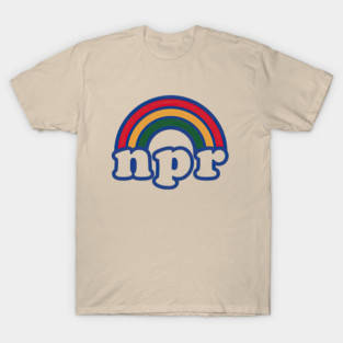NPR Rainbow Logo T-Shirt