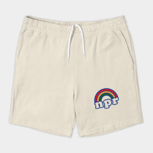 NPR Rainbow Logo Shorts