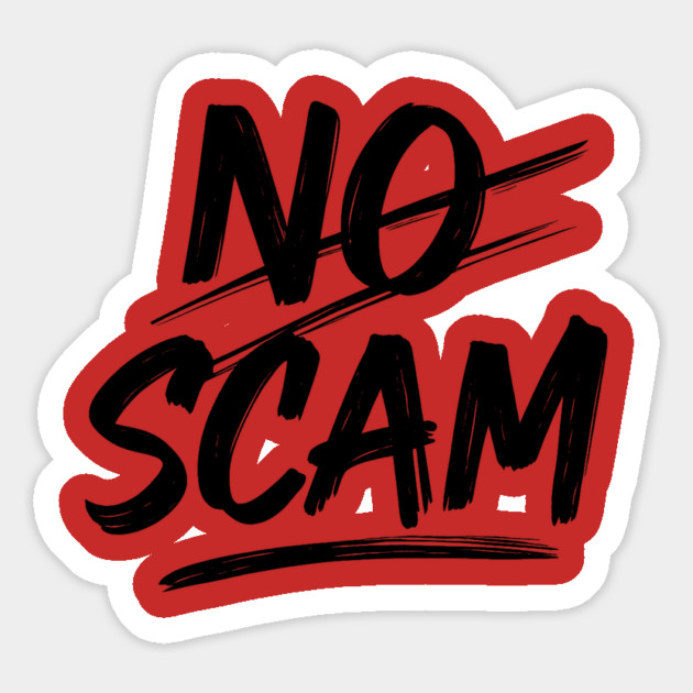 No Scam – Investigative Paintbrush Logo Magnet by THE CRYPTO PONZI SCHEME AVENGER