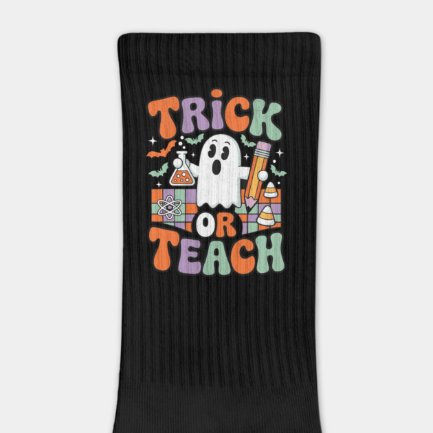 Trick or Teach Science Ghost Design by Designed By Marty