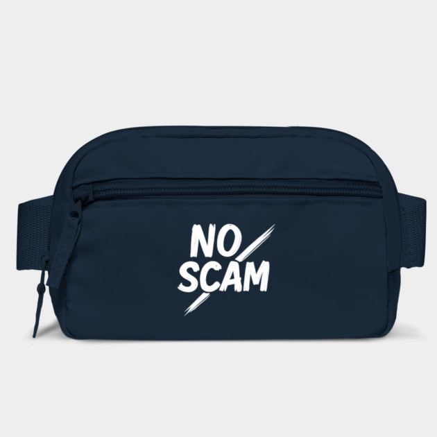 No Scam – Investigative Paintbrush White Logo by THE CRYPTO PONZI SCHEME AVENGER