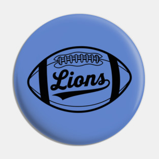 Lions Football Pin