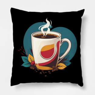 Writing Fueled by Fresh Coffee Pillow