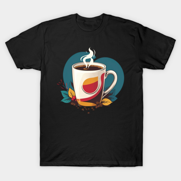 Writing Fueled by Fresh Coffee T-Shirt by SR8891