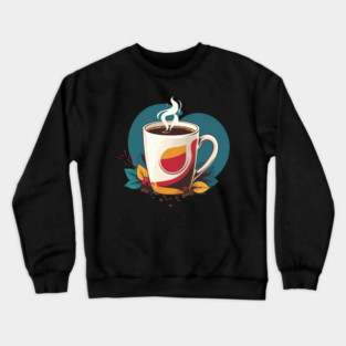 Writing Fueled by Fresh Coffee Crewneck Sweatshirt