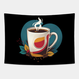 Writing Fueled by Fresh Coffee Tapestry