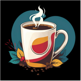 Writing Fueled by Fresh Coffee Posters and Art