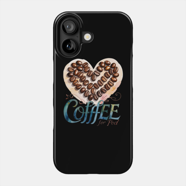 Coffee First Then Writing Magic Phone Case by SR8891