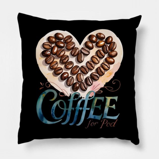 Coffee First Then Writing Magic Pillow by SR8891