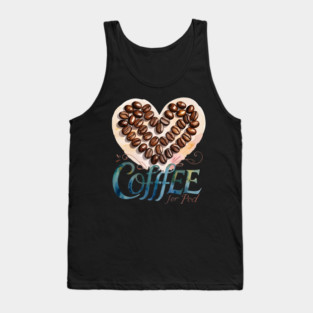 Coffee First Then Writing Magic Tank Top