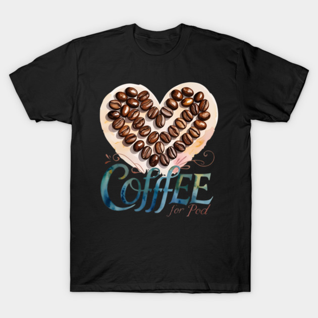 Coffee First Then Writing Magic T-Shirt by SR8891
