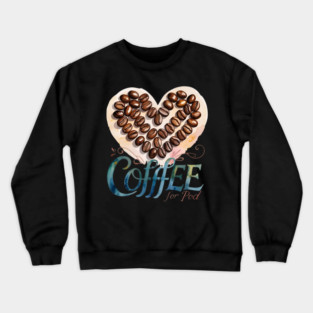 Coffee First Then Writing Magic Crewneck Sweatshirt