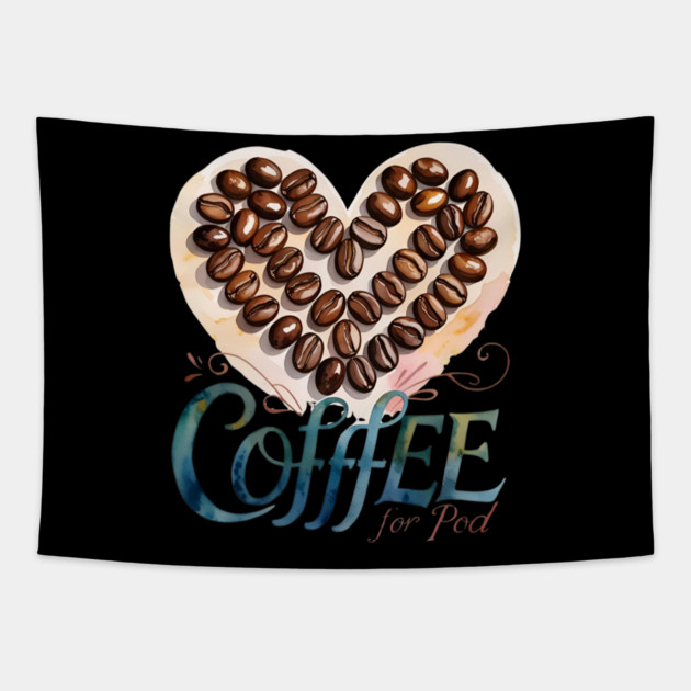 Coffee First Then Writing Magic Tapestry by SR8891