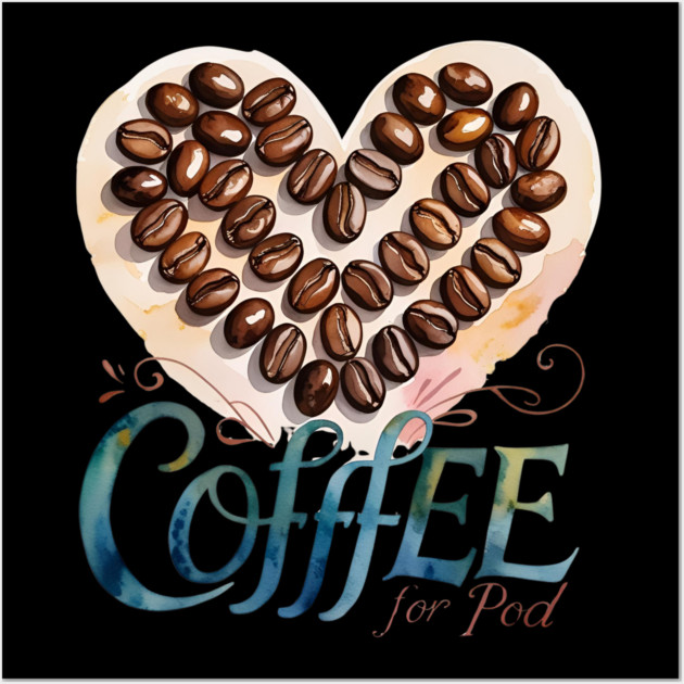 Coffee First Then Writing Magic Wall Art by SR8891