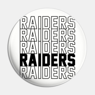 RAIDERS Pin