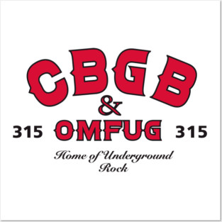 CBGB OMFUG – Home of Underground Rock Posters and Art
