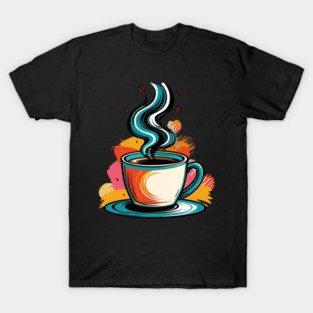 Writing Dreams Over Morning Coffee T-Shirt