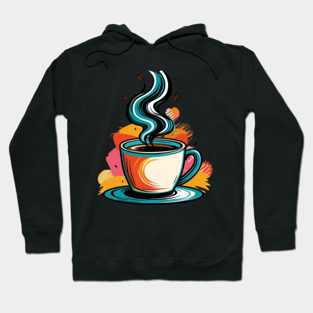Writing Dreams Over Morning Coffee Hoodie by SR8891