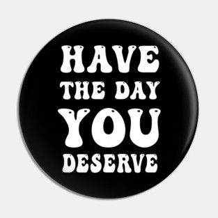 Female Power quote Pin