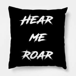 Female Power roar Pillow