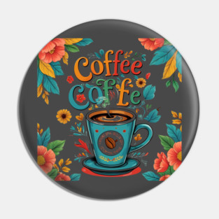 Coffee Writing and Creative Thoughts Pin