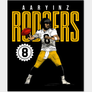 Steelers Aaron Rodgers Posters and Art