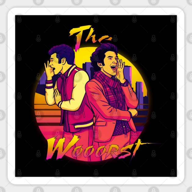 90s Retro Sun - Remix Jean Ralphio Sticker by Tv Moments