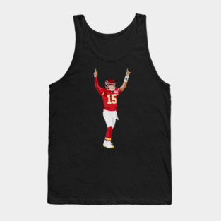 The Quarterback King - Patrick Mahomes Tank Top