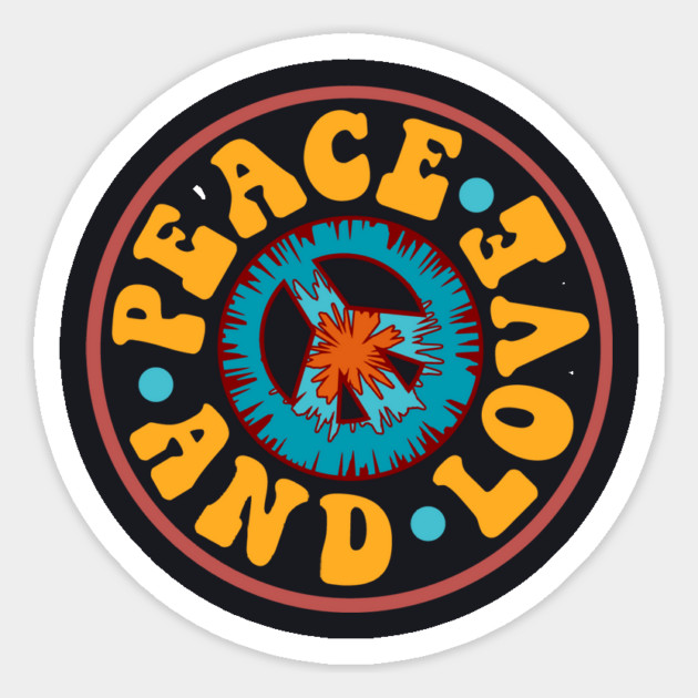 Peace and Love Magnet by Charles's Store 8