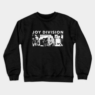 joy division band merch shoot performing design Crewneck Sweatshirt