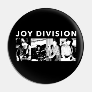 joy division band merch shoot performing design Pin