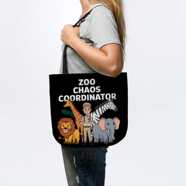 Zoo Chaos Coordinator – Funny Zookeeper Animal Lover by MakerMind8.2