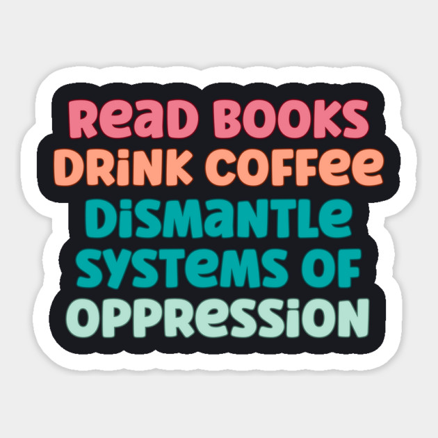 Read Books Drink Coffee Magnet by Charles's Store 8