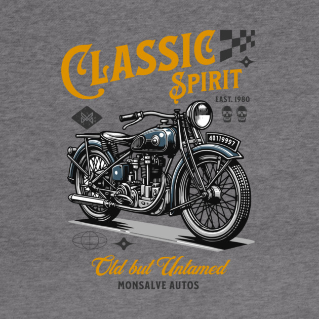 Classic Spirit – Vintage Motorcycle Design by monsalveautos