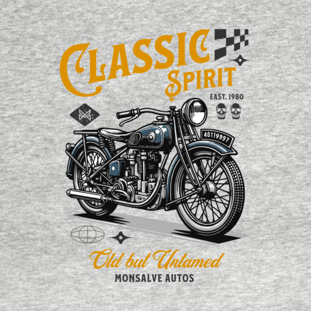 Classic Spirit – Vintage Motorcycle Design by monsalveautos