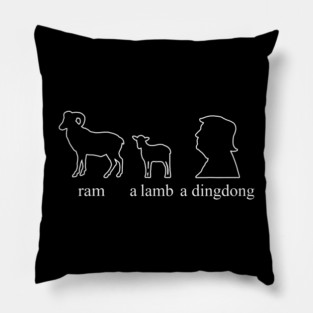 Ram A Lamb A Dingdong, Human Rights, Feminist Movement, Equality Pillow