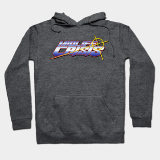 Midlife Crisis Video Game Logo Hoodie