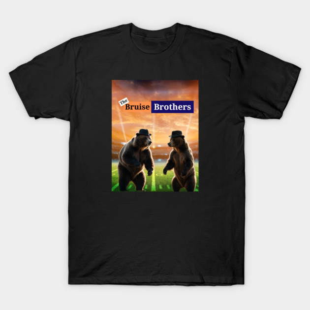 The Bruise Brothers - Chicago Bears T-Shirt by Low Life Shirts
