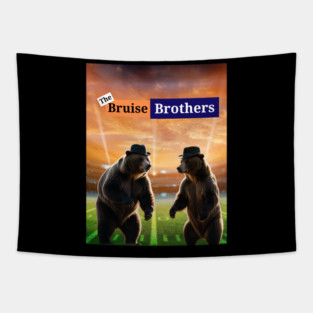 The Bruise Brothers - Chicago Bears Tapestry