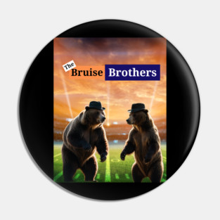 The Bruise Brothers - Chicago Bears Pin