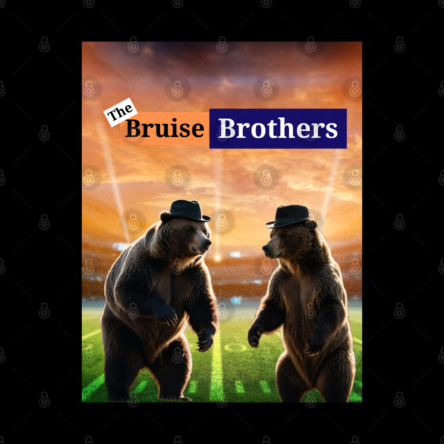 The Bruise Brothers - Chicago Bears by Low Life Shirts