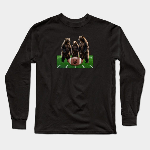 Chicago Bears Long Sleeve T-Shirt by Low Life Shirts