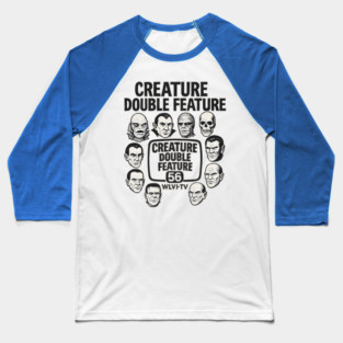 Creature double feature Baseball T-Shirt