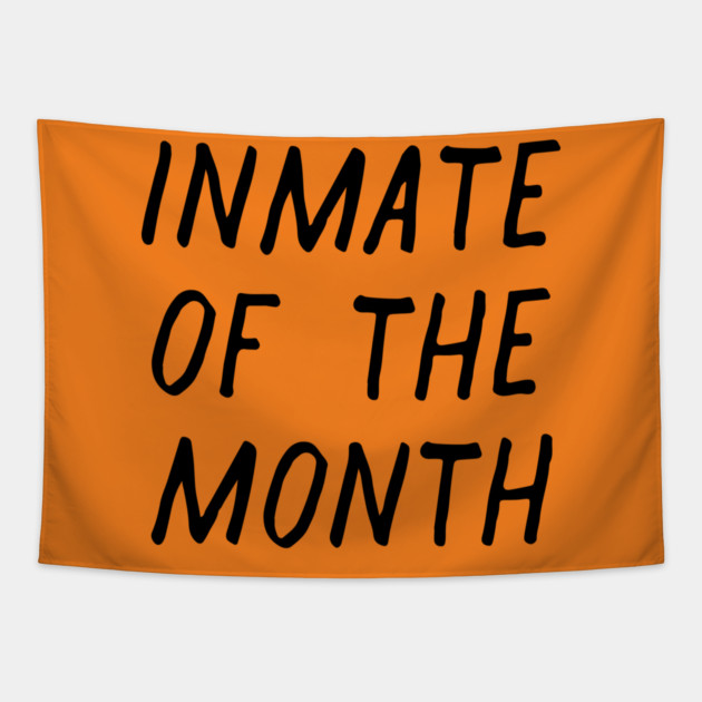 Inmate of the Month Night Tapestry by casualteesinc