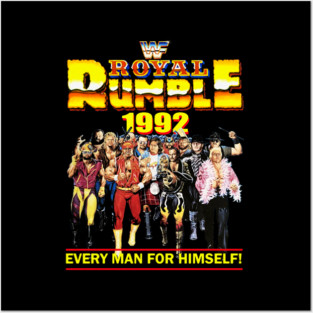 The 1992 WWF Rumble Posters and Art